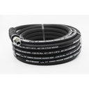 Blushield Rubber Pressure washer Hose 6mm X 30mtr 1/4" BSP Swivel and fixed