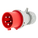 CEE plug 5 pin 32A with phase inverter