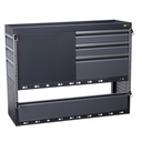 Universal built-in cabinet for van 6 drawers 