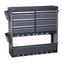 Universal built-in cabinet for van 6 drawers