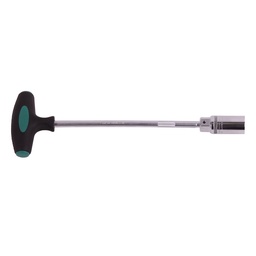 [681021] Bougiesleutel magnetisch t-grip 21 mm professioneel