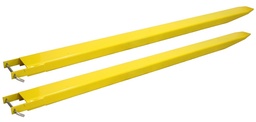 [FE12C24] Forklift extensions closed 12cm 2,4mtr long