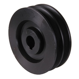 [PB12519D] Pulley diameter 125mm hole 19mm type B double 