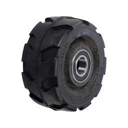 [WHR06] Los wiel 150 x 65mm massief rubber