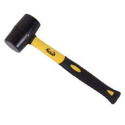 [RH12OZ] Rubberen hamer 350g