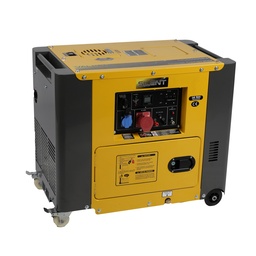 [DG6500SE3] Diesel generator set silent type 230V/400V 6kVA
