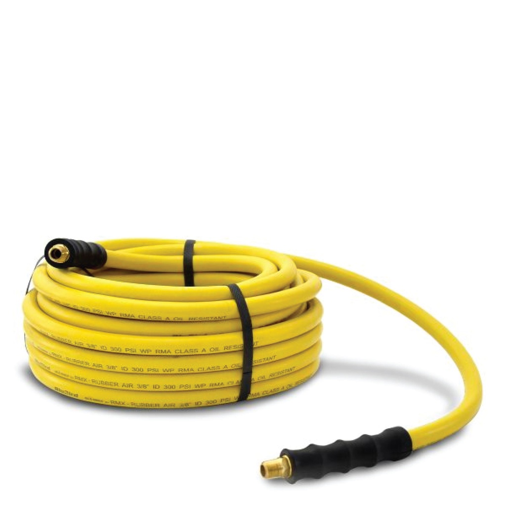 Zephyr 10mm Rubber Yellow Oil Shield Air Hose Reel, ZAR1015HD-OS, Length:  15 m