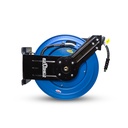 Blushield Rubber Pressure Washer Reel dual arm 10mm x 30mtr outlet 3/8" M-BSP & reel inlet 3/8" M-BSP