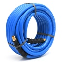 Rubber air hose 13mm 20m with thread Blubird