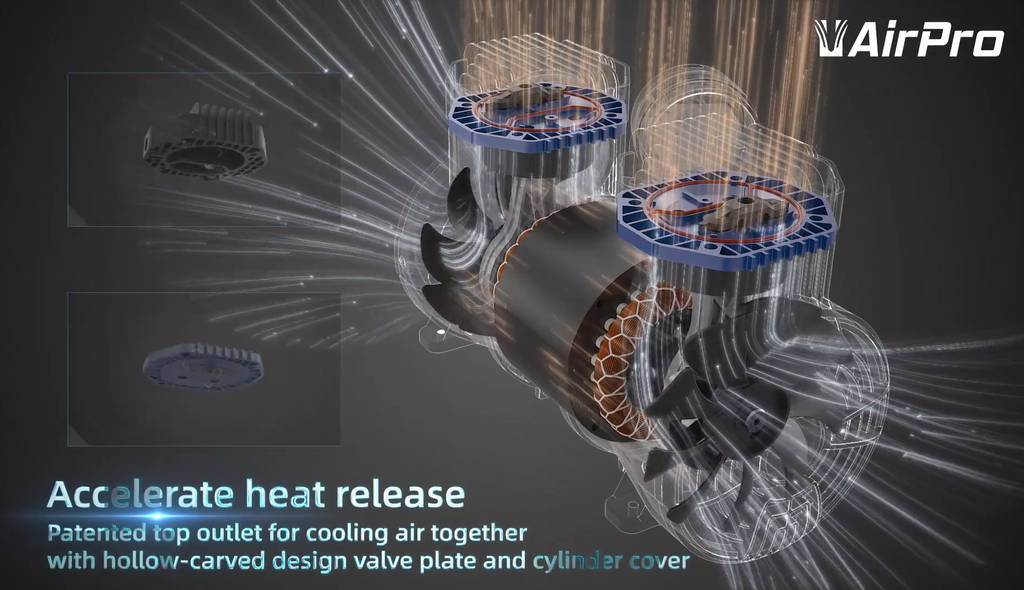 Compressor oil free 4x2hp 120L tank