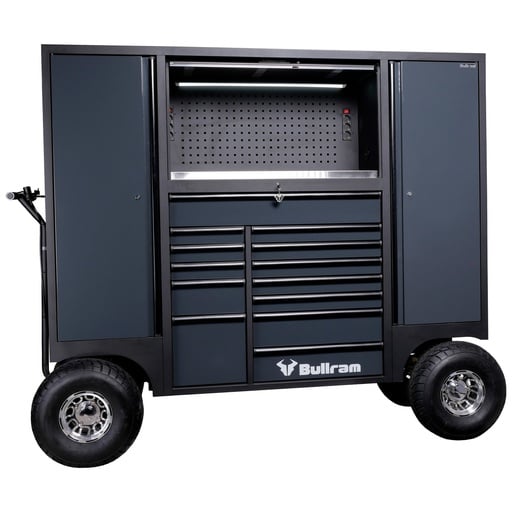 Roadmaster mobile tool cabinet 13 drawers incl. top cabinet