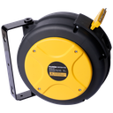 Retractable safety barrier reel 16m yellow/black