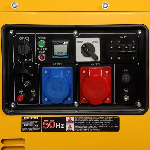 Diesel generator set silent type 230V-400V 10kVA