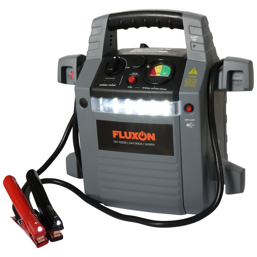 Battery start booster 2x18Ah
