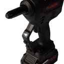 Cordless pop rivet pliers 20kN 1x 4.0Ah battery 18V + charger