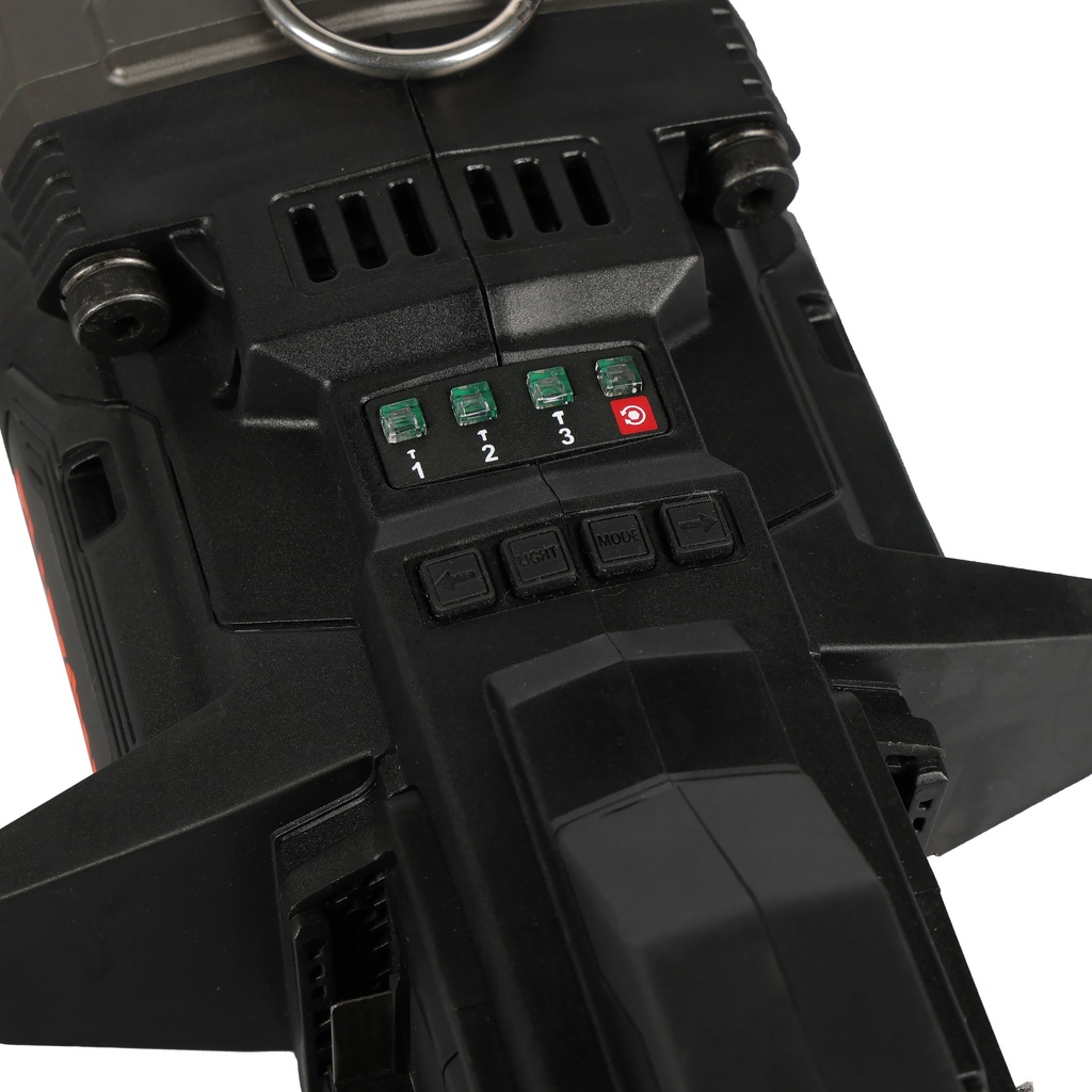 Cordless impact wrench 1" 4000Nm incl. 4x 8.0Ah batteries 18V + charger