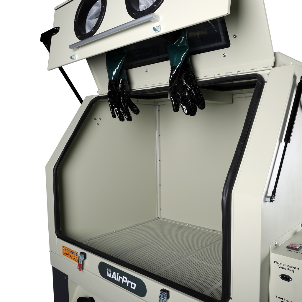 Sandblasting cabinet 990L high pressure