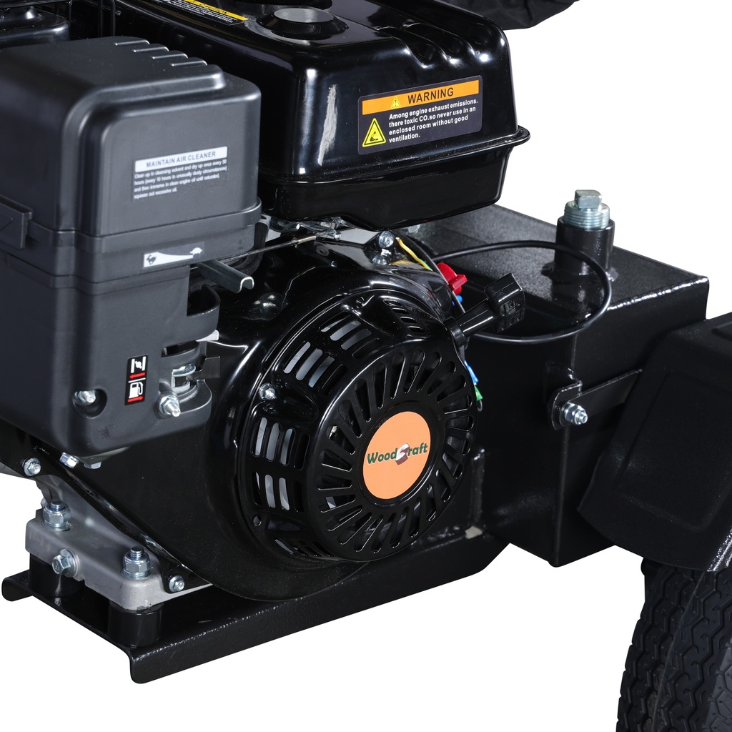 Woodcraft log splitter 35 ton petrol vertical