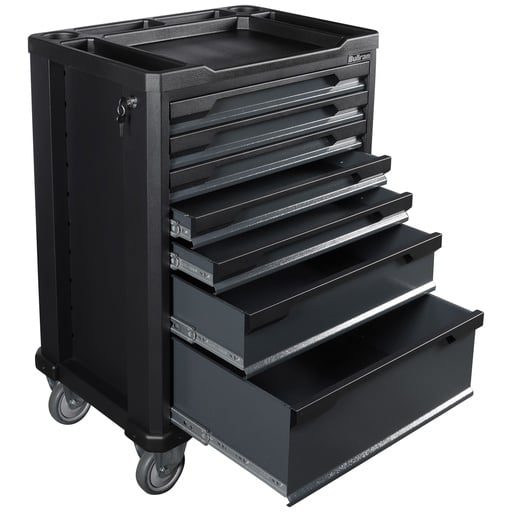 Bullram tool trolley 7 drawers empty