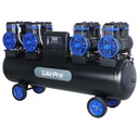 Compressor oil free 4x1580W 135L tank 400V 12bar
