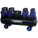 Compressor oil free 4x1580W 135L tank 400V 12bar