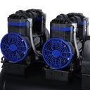 Compressor oil free 4x1580W 135L tank 400V 12bar