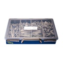 Trax Wheel weight zinc Assortment 200C steel rim 270pcs