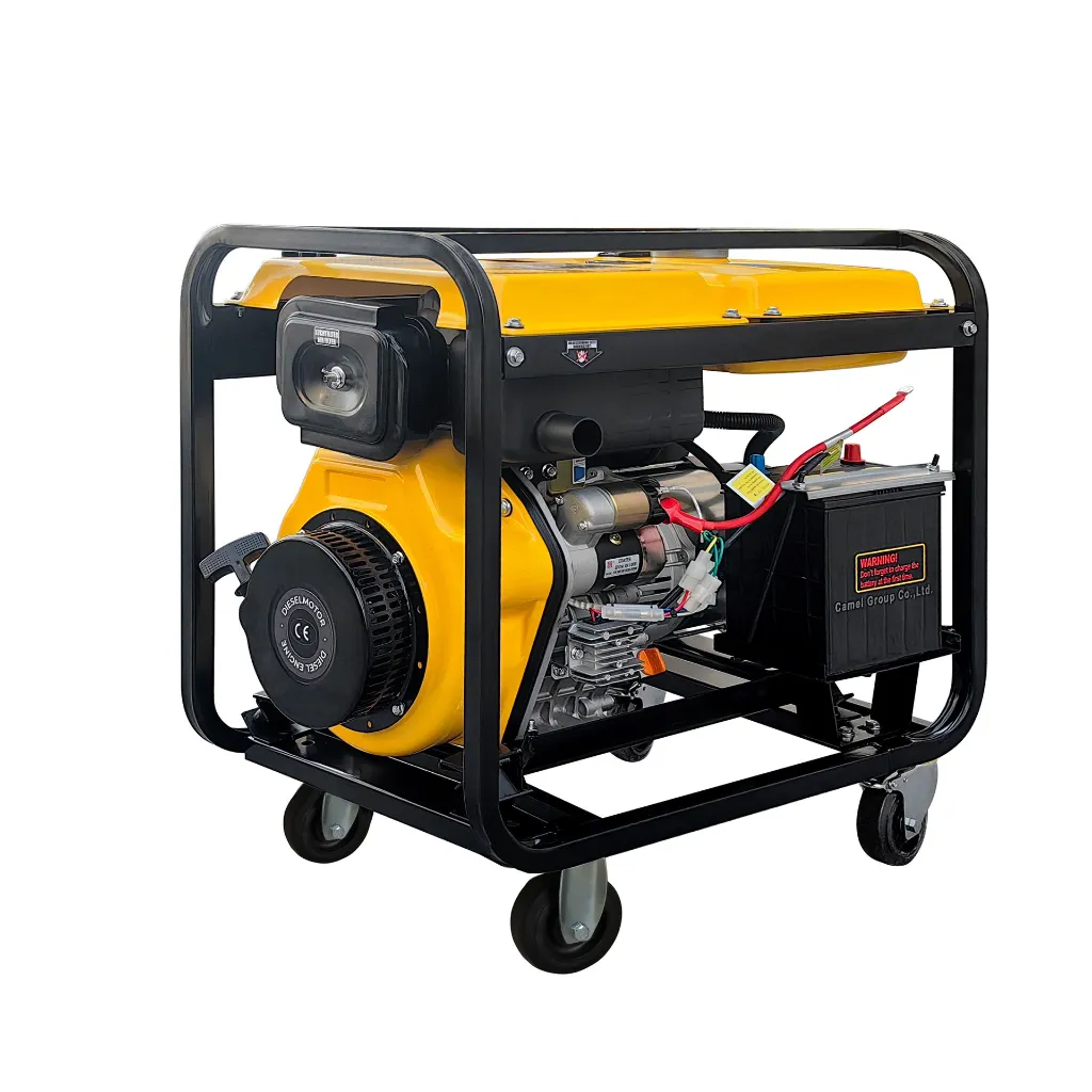 Valkenpower_DG6000EA_Diesel generator set open type 230V 6kVA with ATS-2.webp