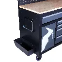 Bullram_WBG02M_Tool trolley with back wall solid wood worktop-5.webp