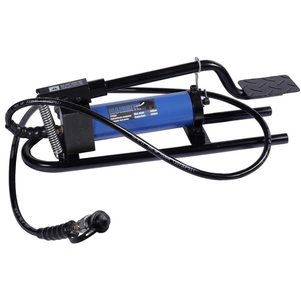 Hydraulic foot pump 700 bar 850ml