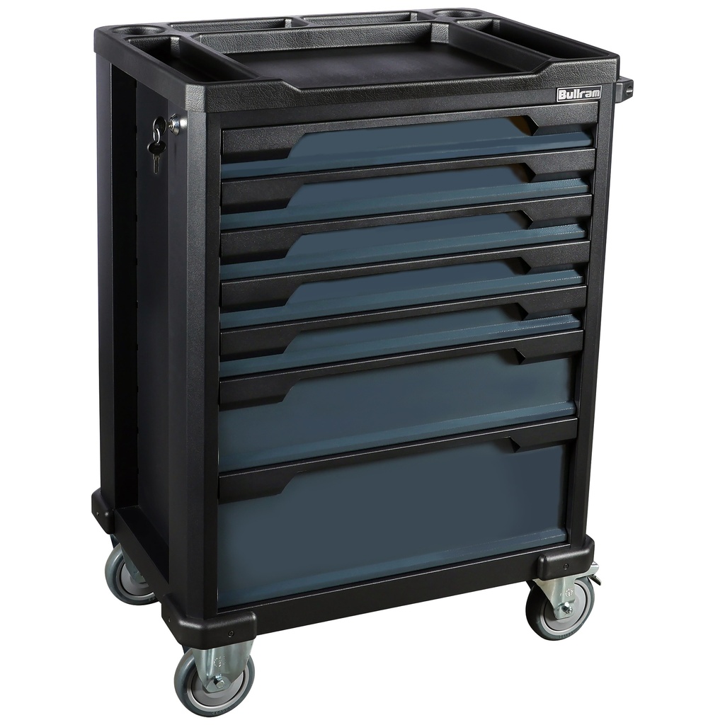 Bullram tool trolley 7 drawers empty