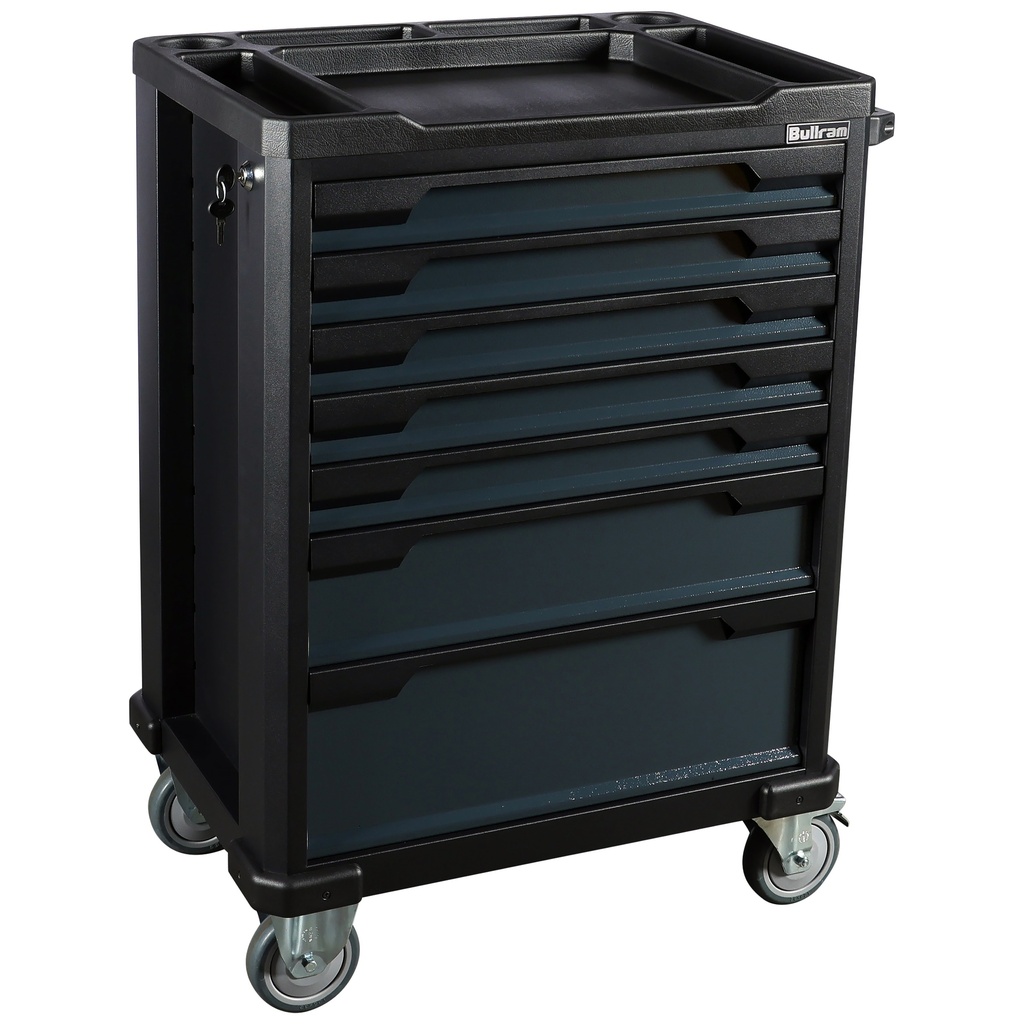 Bullram tool trolley 7 drawers empty