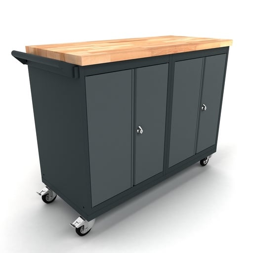 [WBG124M10] Établi mobile 2x 2 portes EXPERT