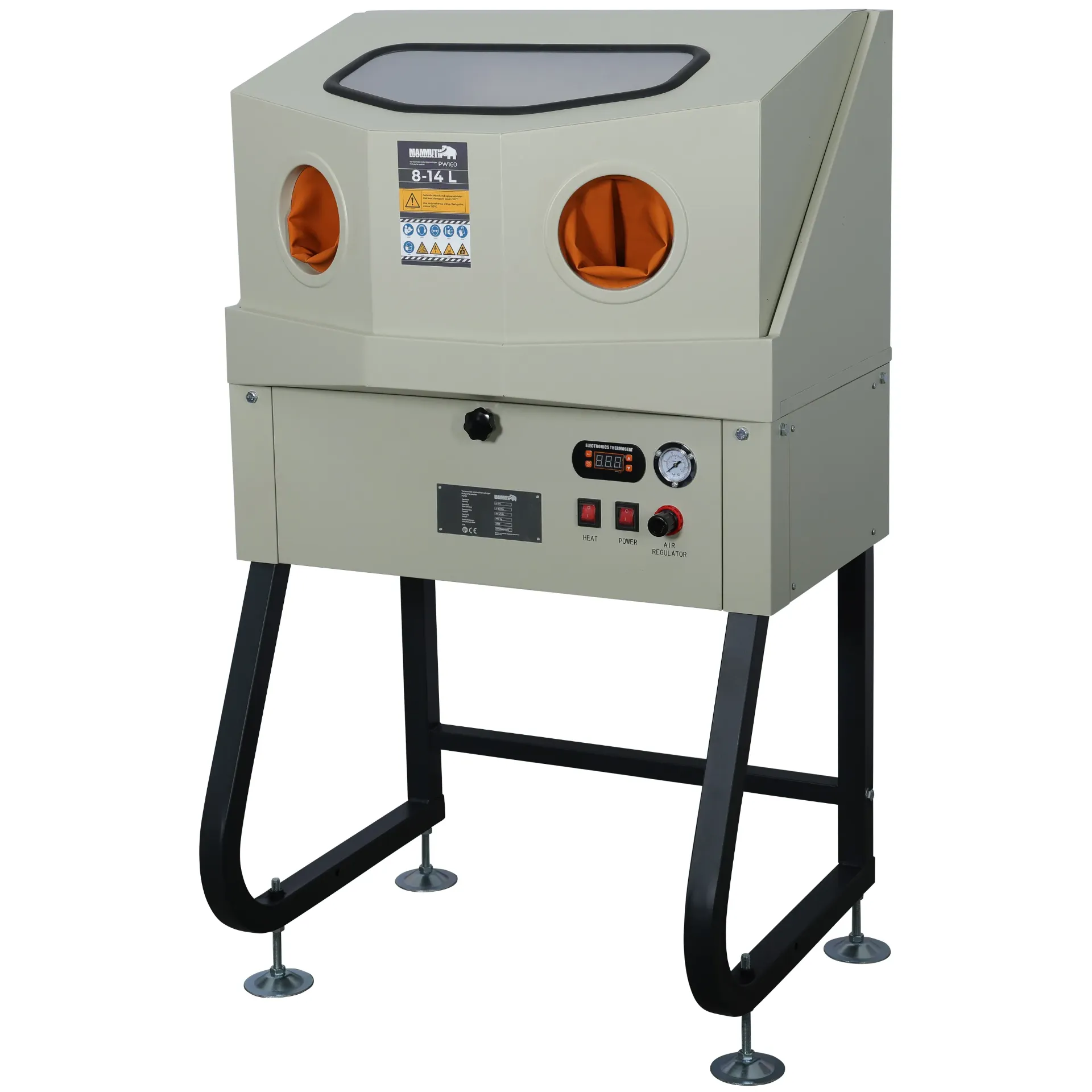 Mammuth heated high pressure parts washer