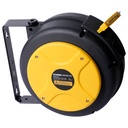 Fluxon retractable safety barrier reel 16m yellow/black