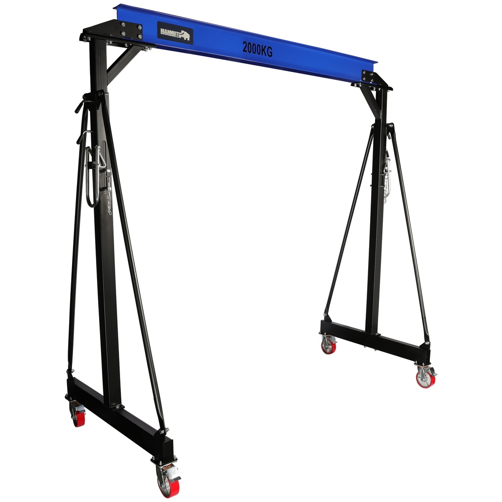 Mammuth fahrbarer Portalkran 1 Tonne