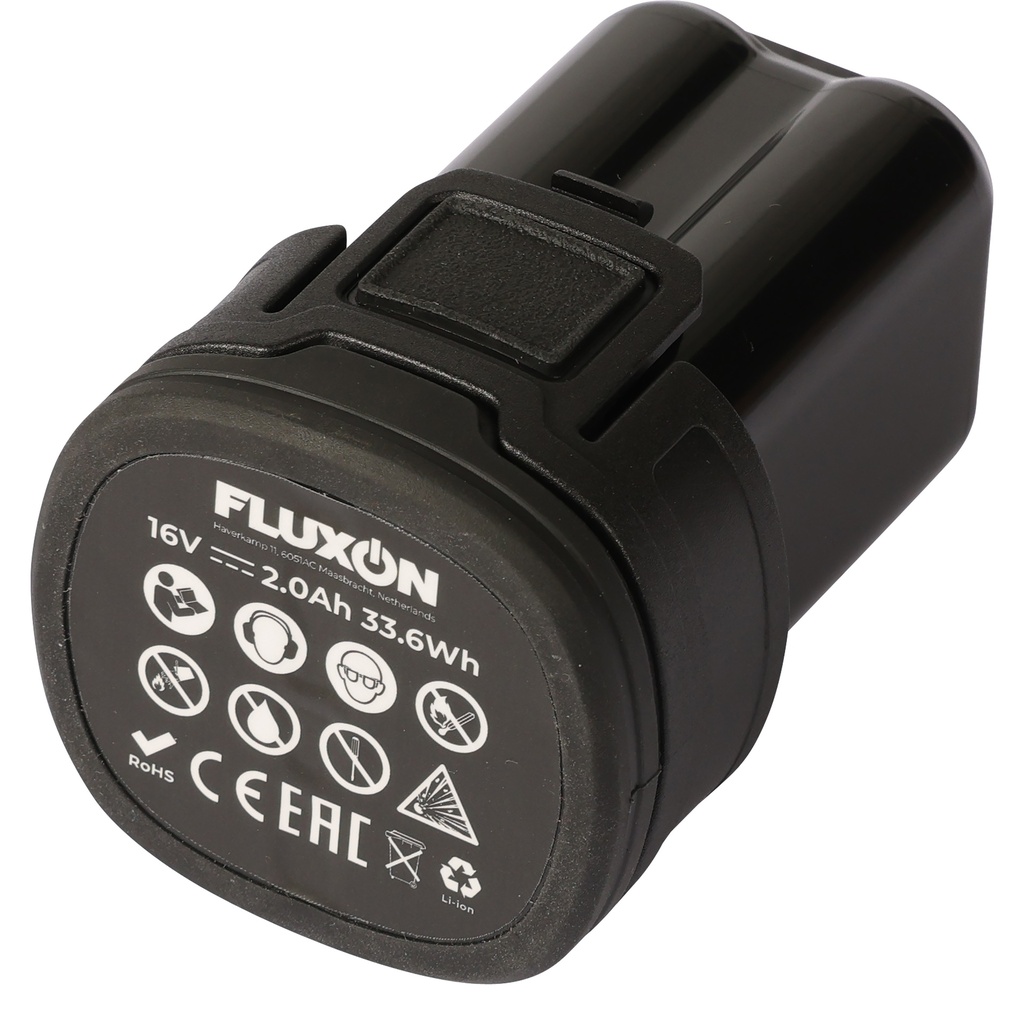 Fluxon batterie 16V/2,0 Ah