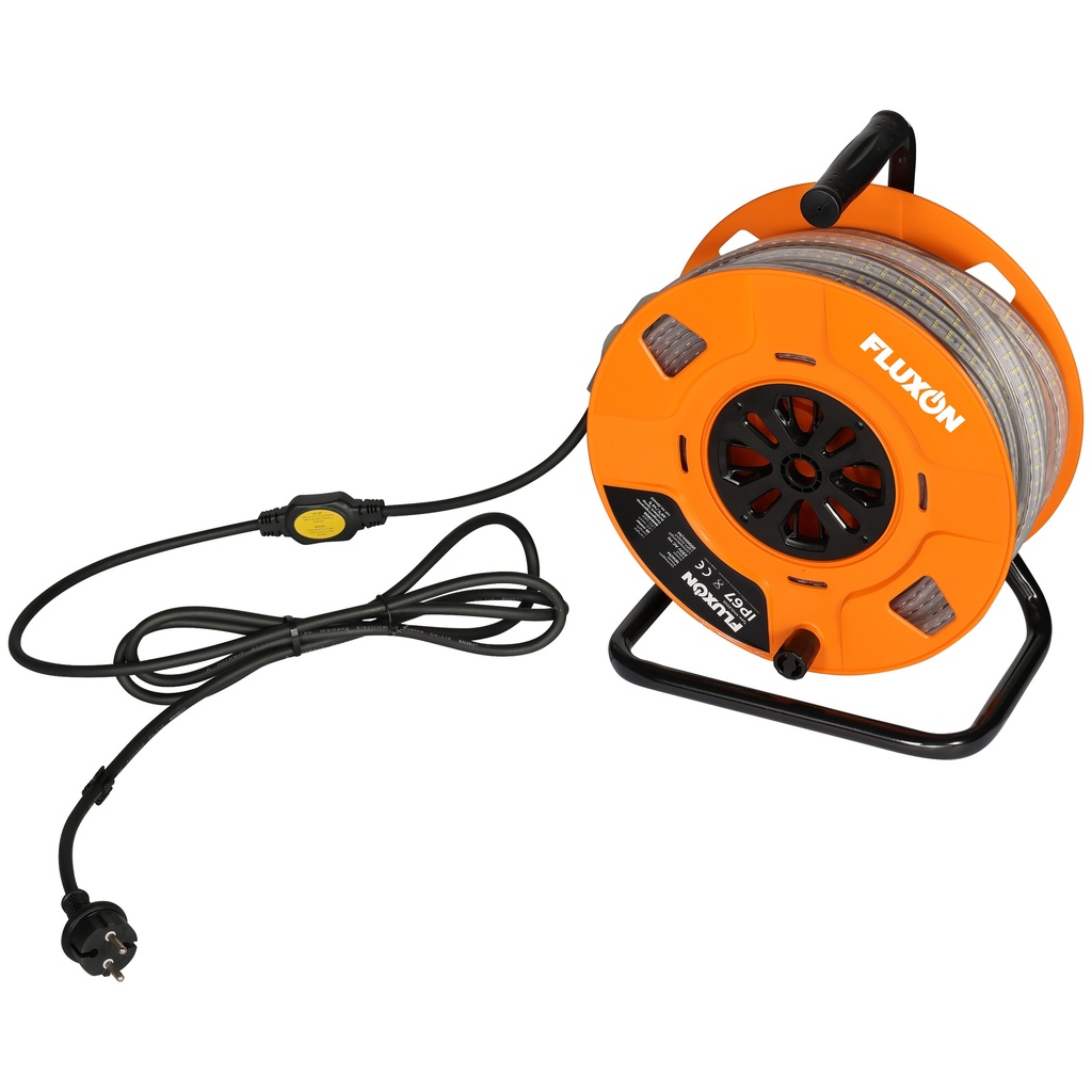 [KH2LED25] Fluxon LED lichtslang op haspel 25 meter
