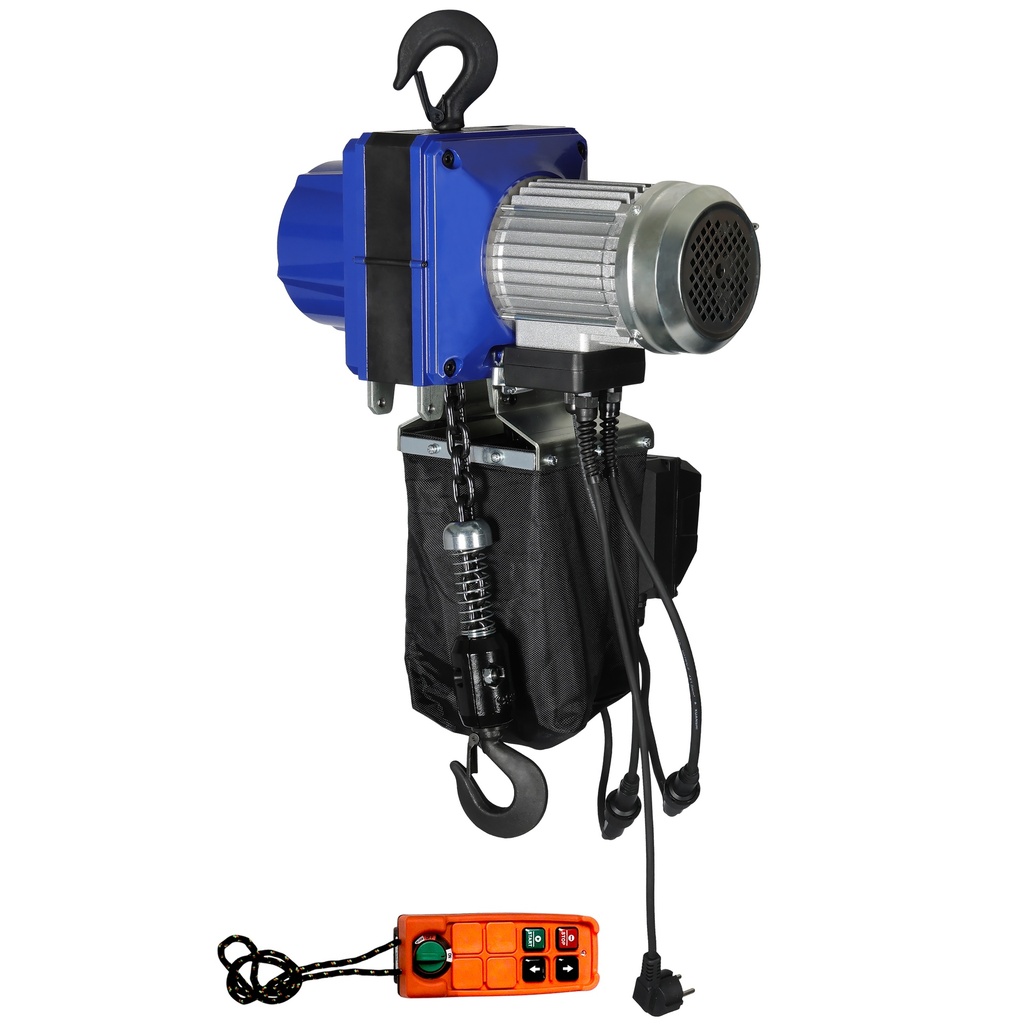 [ECB1000W] Torso Palan électrique à chaîne 1000 kg avec télécommande sans fil