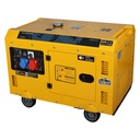 Dieselgenerator 8 kW geluidsgedempt