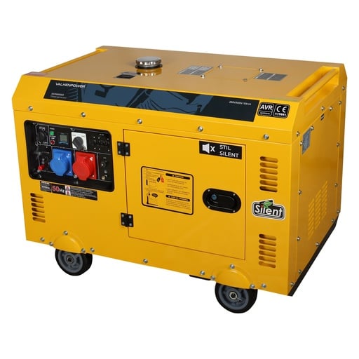 [DG11000SE3A] Dieselgenerator 8 kW geluidsgedempt
