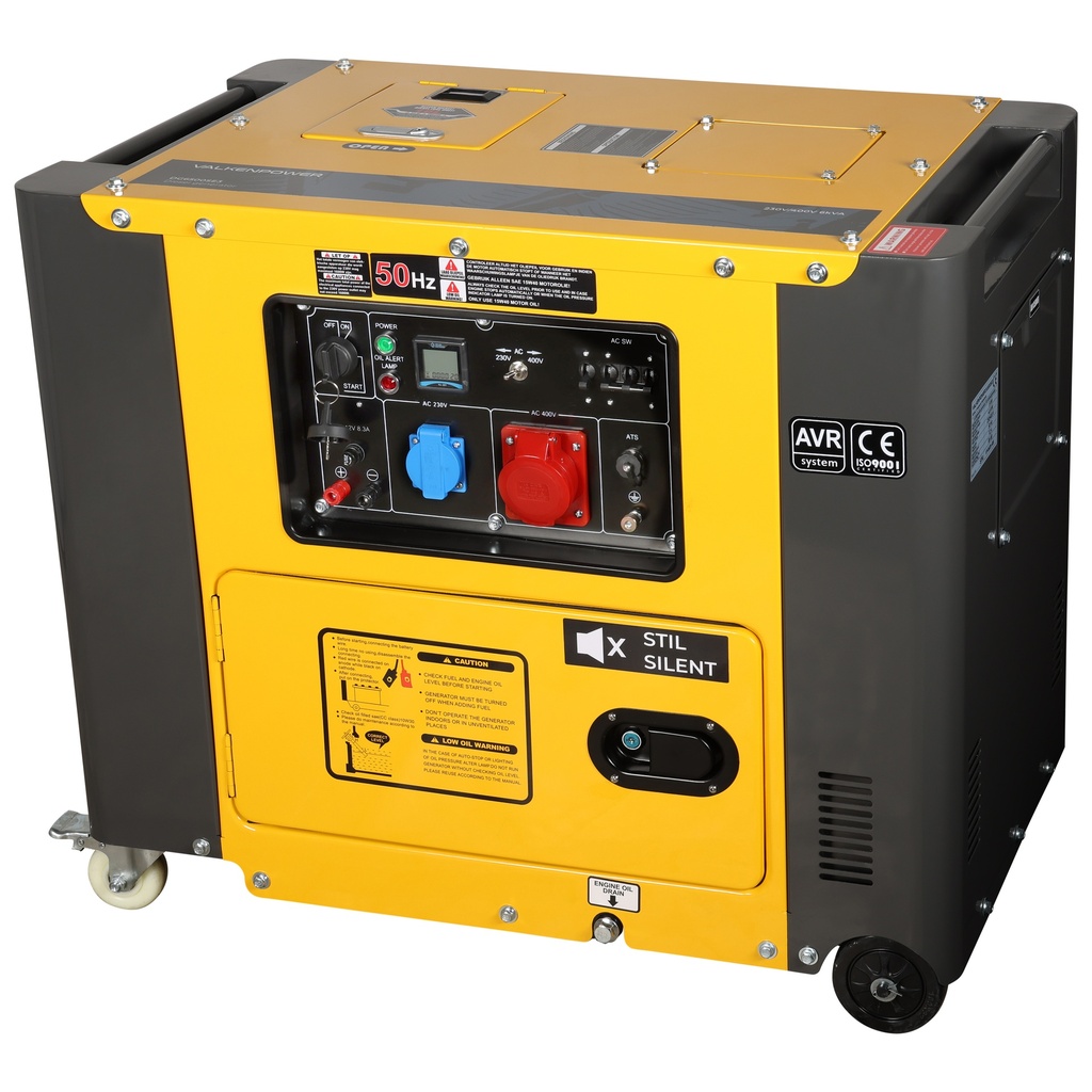 [DG6500SE3A] Dieselgenerator 5kW geluidsgedempt
