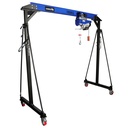 Mammuth fahrbarer Portalkran 1 Tonne Set – elektrischer Seilzug