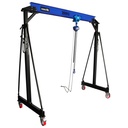 Mammuth fahrbarer Portalkran 2 Tonnen Set – Handkettenzug