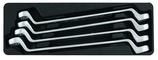 [910036] Ring wrench set 4 pieces professional