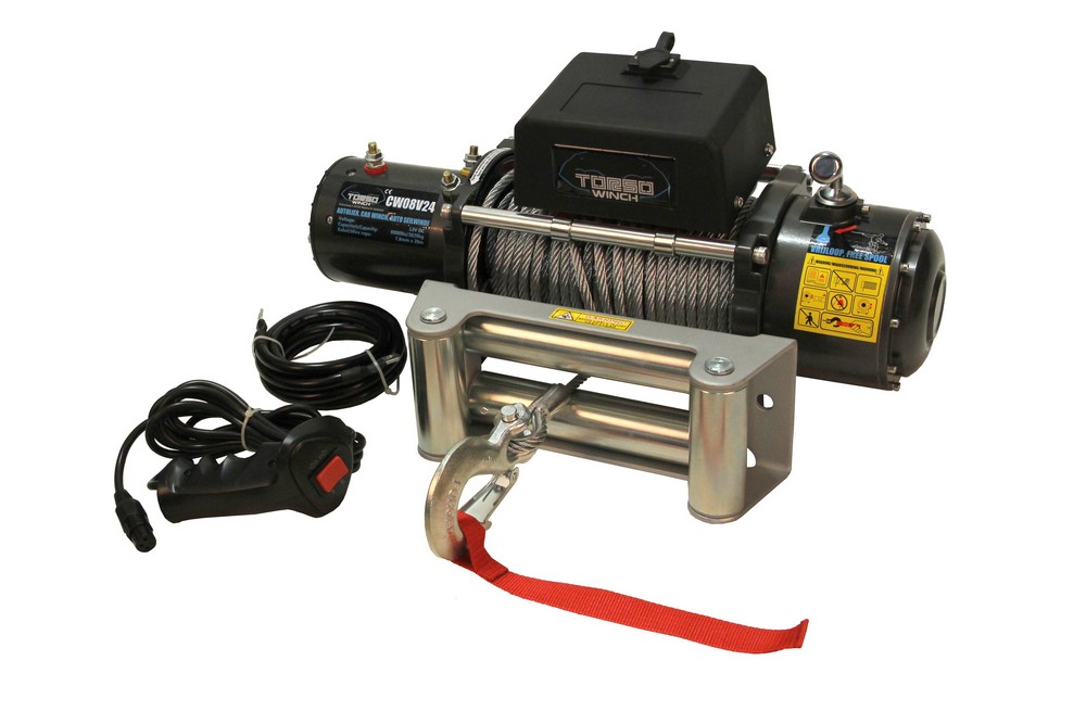 Electric winch 24V 8000lbs