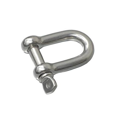 D-shackle large stainless steel 4mm