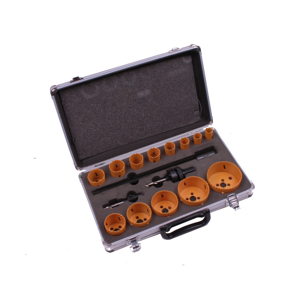 Hole saw set 16pc