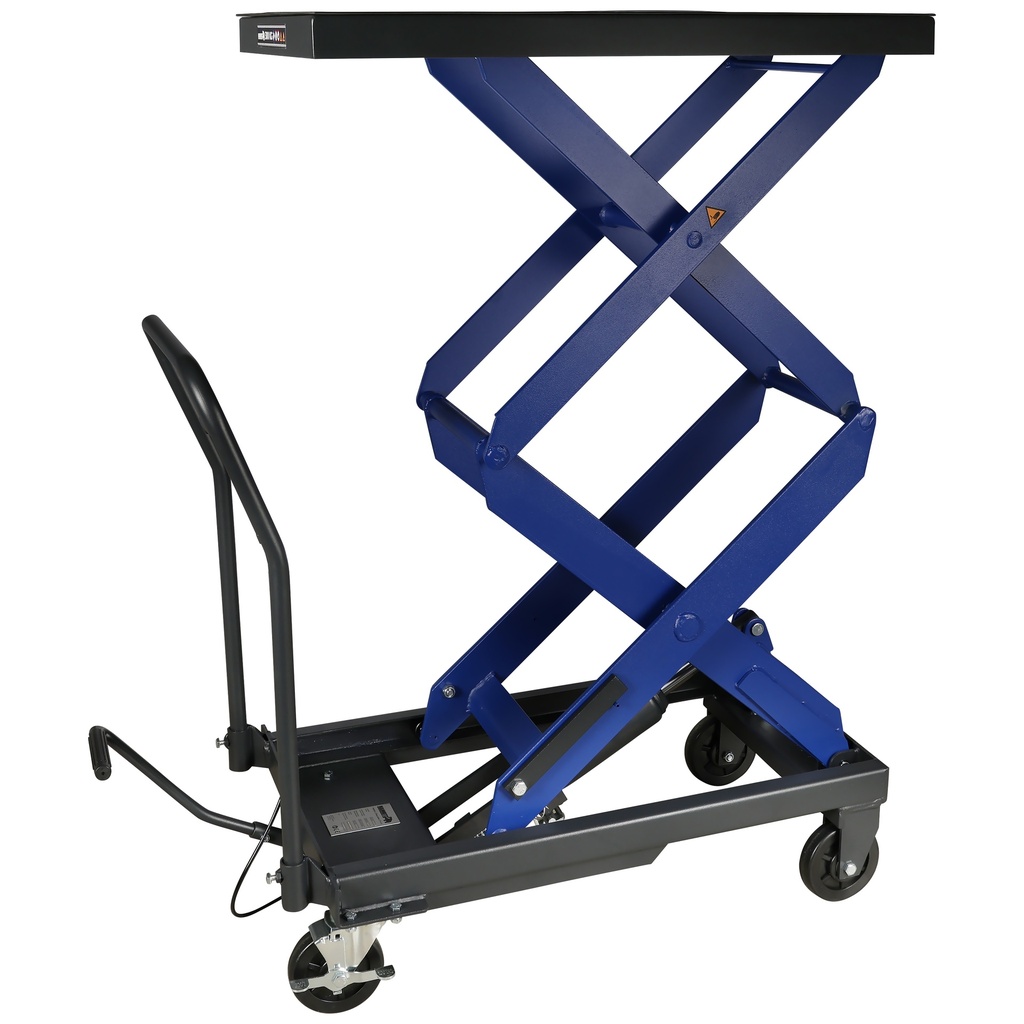 Verrijdbare heftafel hoog 300kg