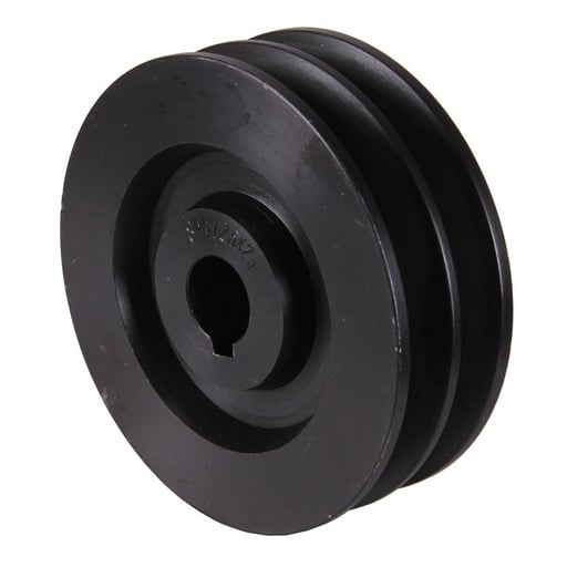 [PB12519D] Poelie diameter 125mm gat 19mm B-type dubbel